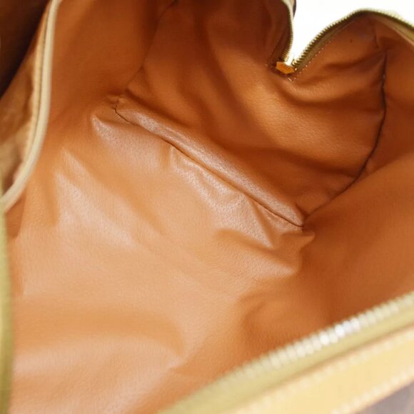 Celine Brown Macadam Handbag - Picture 8 of 9